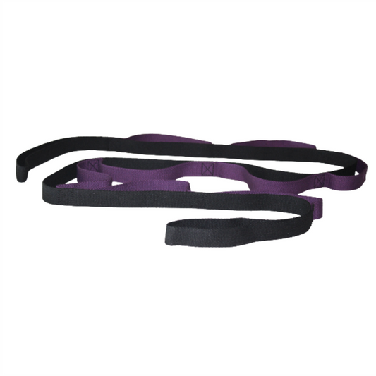 Yoga Stretching Strap - Multi Loop Cotton Exercise Band